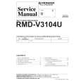 PIONEER RMD-V3104U Service Manual cover photo