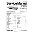 TECHNICS STS505L/K Service Manual cover photo