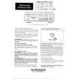 PIONEER S709 Owner's Manual cover photo