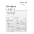 TOSHIBA SBM12 Service Manual cover photo