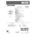 SONY RMD190 Service Manual cover photo
