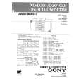 SONY XOD301 Service Manual cover photo