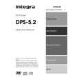 ONKYO DPS5.2 Owner's Manual cover photo