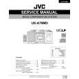 JVC UXA70MD Service Manual cover photo