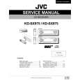 JVC KDSX875 Service Manual cover photo