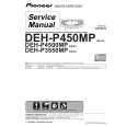 PIONEER DEH-P450MP/XIN/UC Service Manual cover photo