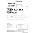 PIONEER PDP-V501MX Service Manual cover photo