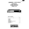 ONKYO A05 Service Manual cover photo