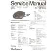 TECHNICS SLXP290 Service Manual cover photo