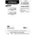 HITACHI VTFX630AW Service Manual cover photo