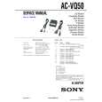 SONY ACVQ50 Service Manual cover photo