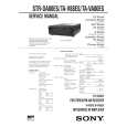SONY TAV88 Service Manual cover photo