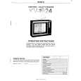 SONY KV-1924 Owner's Manual cover photo