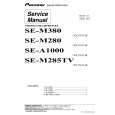 PIONEER SE-M285TV/XCN/EW Service Manual cover photo
