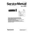 TECHNICS SUV620 Service Manual cover photo