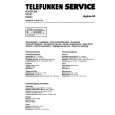 TELEFUNKEN DIGITALE 60 Service Manual cover photo