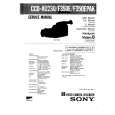 SONY CCDAU230 Service Manual cover photo