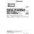 PIONEER DEH-P4350X1M Service Manual cover photo