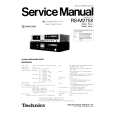 TECHNICS RSM275X Service Manual cover photo