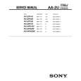 SONY KV34FV16 Service Manual cover photo