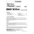 PIONEER GM-X414 X1H/ES Service Manual cover photo