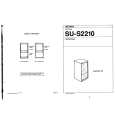 SONY SUS2210 Owner's Manual cover photo