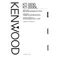 KENWOOD KT-2030 Owner's Manual cover photo