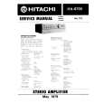 HITACHI HA-8700 Service Manual cover photo