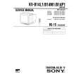 SONY KVB14L1 Service Manual cover photo