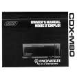 PIONEER CDX-M80 Owner's Manual cover photo