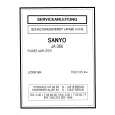 SANYO JA366 Service Manual cover photo