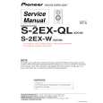 PIONEER S-2EX-QL/SXTW/EW5 Service Manual cover photo