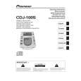 PIONEER CDJ-100S Owner's Manual cover photo