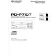 PIONEER PDP710T Owner's Manual cover photo