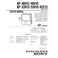 SONY KP53V15 Service Manual cover photo