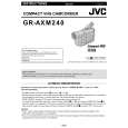 JVC GR-AXM240UC Owner's Manual cover photo