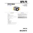 SONY MPKP9 Service Manual cover photo