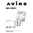 KENWOOD BR-2001 Owner's Manual cover photo