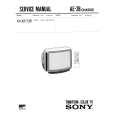 SONY KVX2173B Service Manual cover photo