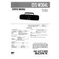 SONY CFSM304L Service Manual cover photo