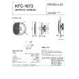 KENWOOD KFC1673 Service Manual cover photo