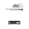 LUXMAN T-115 Service Manual cover photo