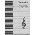 TECHNICS PR53 Owner's Manual cover photo