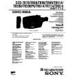 SONY CCDTR614 Service Manual cover photo