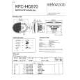 KENWOOD KFCHQ570 Service Manual cover photo