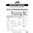 JVC HRS2110T Service Manual cover photo