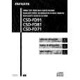 AIWA CSDFD71 Owner's Manual cover photo
