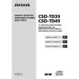 AIWA CSDTD39 Owner's Manual cover photo