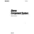 SONY SEN301 Owner's Manual cover photo