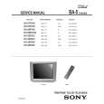 SONY KV27FV15 Service Manual cover photo